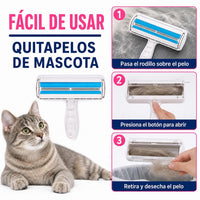 Novavida - facil de usar, quitapelos de mascota, pasos de uso